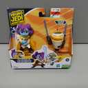 Star Wars: Young Jedi Adventures Pop-Up Lightsaber Duel, LYS Solay & Training Droid Action Figures, 4-Inch Scale Toys, Preschool Toys for 3 Year Old Boys & Girls