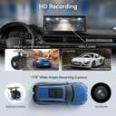 Portable Wireless Carplay Screen for Car with Dash Cam & 1080P Backup Camera, 8.1" Touch Screen Car Stereo with Apple Carplay & Android Auto, BT/FM/AUX/GPS Nav/Mirror Link/Voice Control