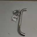 12 Inch Anti Slip Shower Grab Bar, YuanDe Chrome Finish Stainless Steel Bath Grab Bar, Knurled Bathroom Safety Rail, Shower Handrail Support, Handicap Elderly Injury Senior Balance Assist Handles