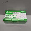 Vmaisi Baby Gate Wall Cups 4 Pack for Bottom of Gates Doorway Stairs Baby Gates