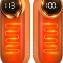 Rechargeable Hand Warmers 2 Pack - Magnetic AI Electric Hot Hands with LED Light, 3 Heat Settings Double Sided, 15H Battery Life, Portable Electric Heater for OutdoorHunting Camping  Christmas Gifts