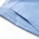 4MOGU Men's Slim Fit 2-Piece Tuxedo Suit One-Button Jacket & Pants Set for Wedding, Prom, and Formal Events (Blue) Size 34