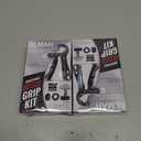 2 x ALMAH Hand Grip Strengthener kit(5 Pack),Grip Strength Trainer,Forearm Workout Trainer Adjustable Grip Exercises,Finger Grip Strengthener,Finger Stretcher,Grip Ring & Stress Relief Ball with Carry Bag (Black)