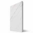 Koville Marble Cutting Board for Kitchen, 20x16 Inches Large Marble Slab Cheese Board, Rectangular Serving Board for Baking Charcuterie Pastry, Natural Stone Board for Countertop(White)
