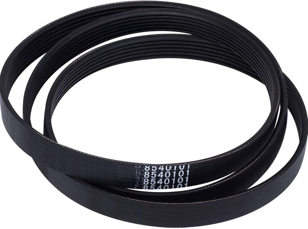 BlueStars Upgraded 8540101 Washer Belt Standard Size 0.55 Inches Wide 48 Inches Long - Compatible with Whirpool & Kenmore Washers - Replaces AP6013037 8540348