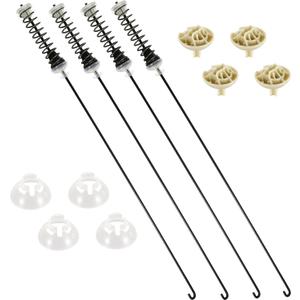 MVWC465HW2 MVWC465HW3 W11217817 Washer Suspension Rod Kit 26.45 inch Fit for May-tag and Whirl-pool Washing Machine MVWC465HW0 WTW4955HW2 MVWC465HW4 MVWC465HW1 4KMVWC410JW0 4KMVWC410JW1