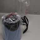 La Reveuse Smoothies Blender Personal Size 300 Watts with 18 oz BPA-free Portable Travel Sports Bottle (Light Blue)