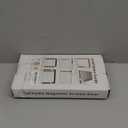 Reversible Left Right Side Opening Screen Door Mesh Magnetic Closure Heavy Duty, Self Closing Fiberglass Bug Net with Magnet for Sliding Doors & Doorway, Pet Friendly, 34 x 82 inch