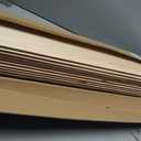 10-Pack Solid Pine Wall Planks, 47.25" x 4.75" Barn Wood Finish Rustic Real Wood Wall Panels for DIY Accent Walls & Ceilings, Brown, Covers 15.4 Sq. Ft.