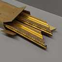 French Ornate Frame for 12x18 Oil Paintings Art Prints, 2.4' Wide Vintage Gold Embossed Wood Shabby Chic Canvas Frame