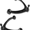 ASTARPRO Front Upper Control Arms with Ball Joints Replacement for Chevy GMC Silverado Sierra Suburban 1500 Avalanche Yukon Tahoe Cadillac Escalade ESV - 2pc Set