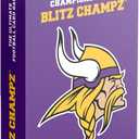 Blitz Champz Minnesota Vikings Card Game | NFL Gifts for Vikings Fans | Fun Family Party Game for Boys, Girls, Kids & Adults