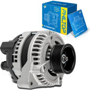 PHILTOP Alternator Fit for Honda 2002-2004 Odyssey 2003-2004 Pilot,for Acura 2001-2002 MDX 11063N Alternator CW,130Amp,S6,IR/IF,13918N,06311PGK505,1042103090,1042103091,13918,16997,19134441