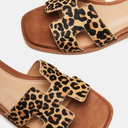 Soda Women's Sandals Leopard Print Size 9.5