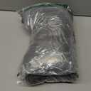 LIFEREVO 2 Pack Faux Fur Pillow Shams,Shaggy Plush Home Decorative Luxury Series Super Soft Furry Pillow Case with Zipper Closure for Home Sofa Couch Decoration,Standard Queen, (Dark Gray, 20"x26")