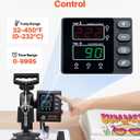 VEVOR Heat Press Machine, 15 x 15 in, 2-in-1 Multifunction, 360 Swing Away, 1200W Double Tube Fast and Even Heating, Digital Precise Control, Sublimation Press Machine for T-Shirts, Hats, Caps