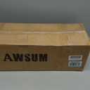 AWSUM Inflatable Air Gymnastics Mat 10ft/13ft/16ft/20ft/23ft Training mat 4/8 inches Thick tumbling mat with Electric Pump for Home/Gym/Outdoor (Mint Green/Black)