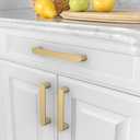 Asidrama 10 Pack 5 Inch(128mm) Champagne Bronze Kitchen Cabinet Handles, Cabinet Pulls Kitchen Cabinet Hardware for Cupboard Drawer Pulls