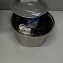 Tomxcute Cat Water Fountain, 3.2L/108oz Automatic Stainless Steel Pet Fountain Dog Water Dispenser, Ultra-Quiet Pump and 3 Replacement Filters & for Cats, Dogs, Multiple Pets