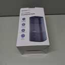 Humidifiers for Bedroom, 2.0L Cool Mist Humidifier for Home Plant and Baby Nursery, Quiet Ultrasonic Humidifier with 360 Nozzle, Auto Shut-Off, Filterless, Black