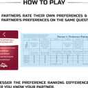 Keen Couples, Date Night Couples Game, 2 Player Board Games, Card Games, Dating Cards, Conversation Cards