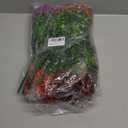 Artificial Flowers for Outdoors, 12 Bundles Multicolor Faux Silk Flowers Spring Summer Decoration, Artificial Plants Fake Outdoor Flowers UV Resistant No Fade for Home Planter Porch Patio Yard Decor