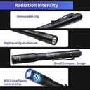 UV Light, 365nm UV Flashlight, Ultraviolet Penlight, Dental Curing Light for Teeth, Blacklight for Pet Urine Detection, Scorpion and Bed Bug (T10)