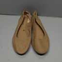 Amazon Essentials Women's Ballet Flat, Tan Micro, 8 B US