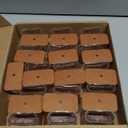 28Pcs Chair Leg Floor Protectors Rectangle for Hardwood Floors Silicone Caps Covers Felt Furniture Pads Clear Chair Sliders, Protect The Floor from Scratches(Fit Perimeter 5" to 5-7/8") (Large)