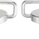 PATIKIL Camera Neck Strap D Ring Screw Holder 1/4", 2Pcs Stainless Steel Camera Fixing Screws for Wrist Strap Sling Tripod DSLR, Silver