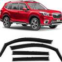 in-Channel Extra Durable Rain Guards for Subaru Forester 2019-2024, Window Deflectors, Vent Window Visors, 4 Pieces - 200714 (For Forester 19-24)