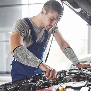 12 Pcs Sleeve Arm Guard Sleeve Protective Arm Sleeve Sleeve Safety Arm Sleeve Level 5 Arm Protection Sleeve