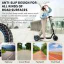 BANGTING 2PCS 60/70-6.5 Scooter Tire, 10x2.5 inch Tire Solid for Segway Ninebot Max G2 / G30 / G30D / G30E / G30E / G30LP / G30D II / G30 Max, 10x2.5-6.5 Tires Replacement for Electric Scooter (Blue)