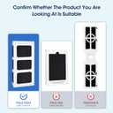 MARRIOTTO MR022 Water Filter, Compatible with Frigidaire refrigerator EPTWFU01, EWF02, Pure Source Ultra II and Pure Air Ultra 2 Air Filter (3+3)