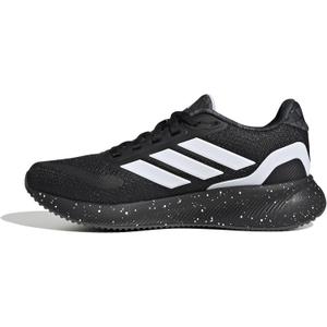 Adidas Unisex-Kid's Run Falcon 5, Black/White/Grey, 7