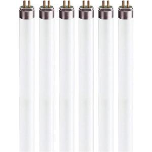 13W fluorescent T5 - 21", KOR F13T5/3000K 13W 21-Inch T5 Fluorescent Light Bulbs, Warm White (3000K), 900 Lumens - 6 Pack