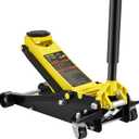 VEVOR 3 Ton Low Profile, Heavy-Duty Steel Racing Floor Jack with Dual Pistons Quick Lift Pump, Lifting Range 3.35"-19.69"