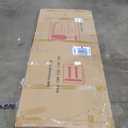 Full Length Mirror, 63" x 24"Irregular Mirror, Large Floor Length Mirrors Wall Mounted, Standing Mirrors with Flannel Wrapped Wooden Frame for Bedroom/Living Room, White