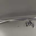 Curved Shower Curtain Rod For Bathroom 38-72 Inches, Adjustable Length, Curved Shower Rod, Metal Rods&Brackets, Round Shower Curtain Rods, Rotate Bracket For Large Shower Space, Need Drilling, Chrome