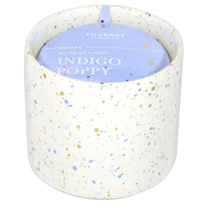 Foundry Indigo Poppy Candle