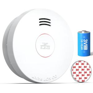 SITERWELL Smoke Detector, Smoke Detector 10 Year Battery with Photoelectric Sensor, Fire Alarm with Low Battery and Fault Warning for House and Bedroom, UL217-9th Listed, GS525A, 1 Pack SITERWELL Smoke Detector, Smoke Detector 10 Year Battery with Photoelectric Sensor, Fire Alarm with Low Battery and Fault Warning for House and Bedroom, UL217-9th Listed, GS525A, 1 Pack