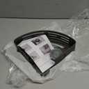 VOLPONE Shower Caddy Corner Suction Cup Shower Shelf Corner No Drilling Bathroom Shower Organizer Storage Rack Adhesive (1-Pack, gray)