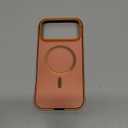 Magnetic for iPhone 17 Pro Max Case, [Metal Frame Grip] Fit for MagSafe [Military-Grade Protection] with Shockproof Anti-Lining Slim Cover for iPhone 17 Pro Max Phone Case,Orange
