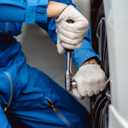 2 x HARFINGTON 6-Point Socket 3/8" Drive 24mm Deep 32mm/1.26" Length 45# Steel Metric Square Drive Sockets Polishing Chromed Sockets for Car Repair Mechanical Maintenance Home Use