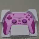 IWGAME RGB Wireless Controller for PS5/PC, Hall Effect Joysticks & Triggers Gamepad with programmable/Remap/Turbo Functions, Dual Vibration, 3.5MM Audio Jack(Purple)