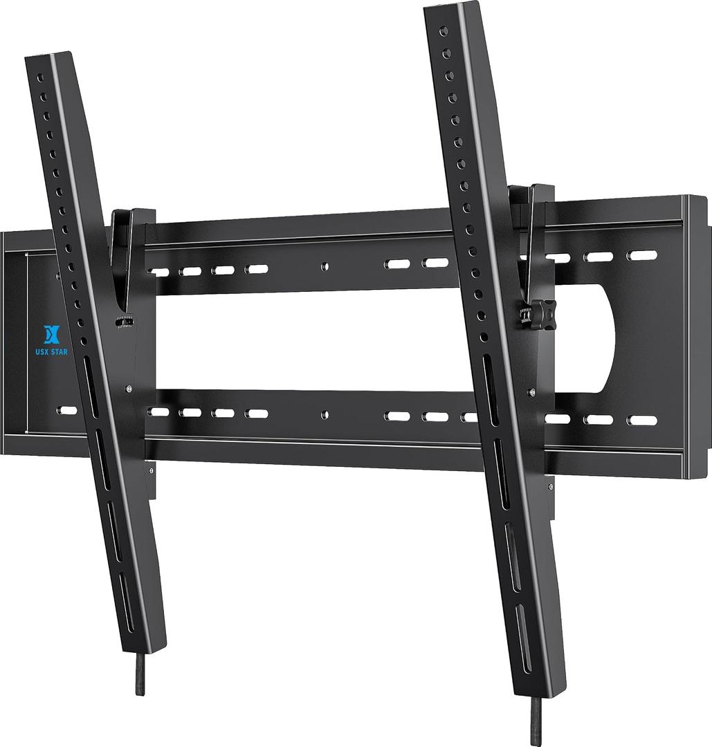 85 86 98 100 inch Heavy Duty Tilt TV Wall Mount Bracket for 65-120" Large TVS Up to 220LBS,Ultra Slim Tilting TV Mount, Max VESA 900600mm, 16/18/24/32" Studs,Fit Most 65+ 75+ 120 TVs