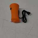 AXHJ Balloon Pump Electric Air Pumps for Long Balloons, Electric Air Balloon Pump, Balloon Inflator for Foil Twisty Animal Balloons in Birthday Party for Decorations (Orange)