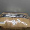 CozyLux Oversized King Comforter Sets Dark Grey, 7 Pieces Bed in a Bag, Ultra-Soft All Season Bedding Sets with Stitch Quilted Comforter, Flat Sheet, Fitted Sheet, Pillowcases, Dark Gray