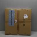 Modern Bathroom LED Ceiling Light, 19inch Chrome Round Flush Mount Ceiling Light, Dimmable 3000K-6000K, 40W, Ultra-Thin Minimalist Office Lighting for Living Room, Bedroom, Kitchen, Hallway