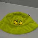 The grinch big face youth Green Snapback Hat